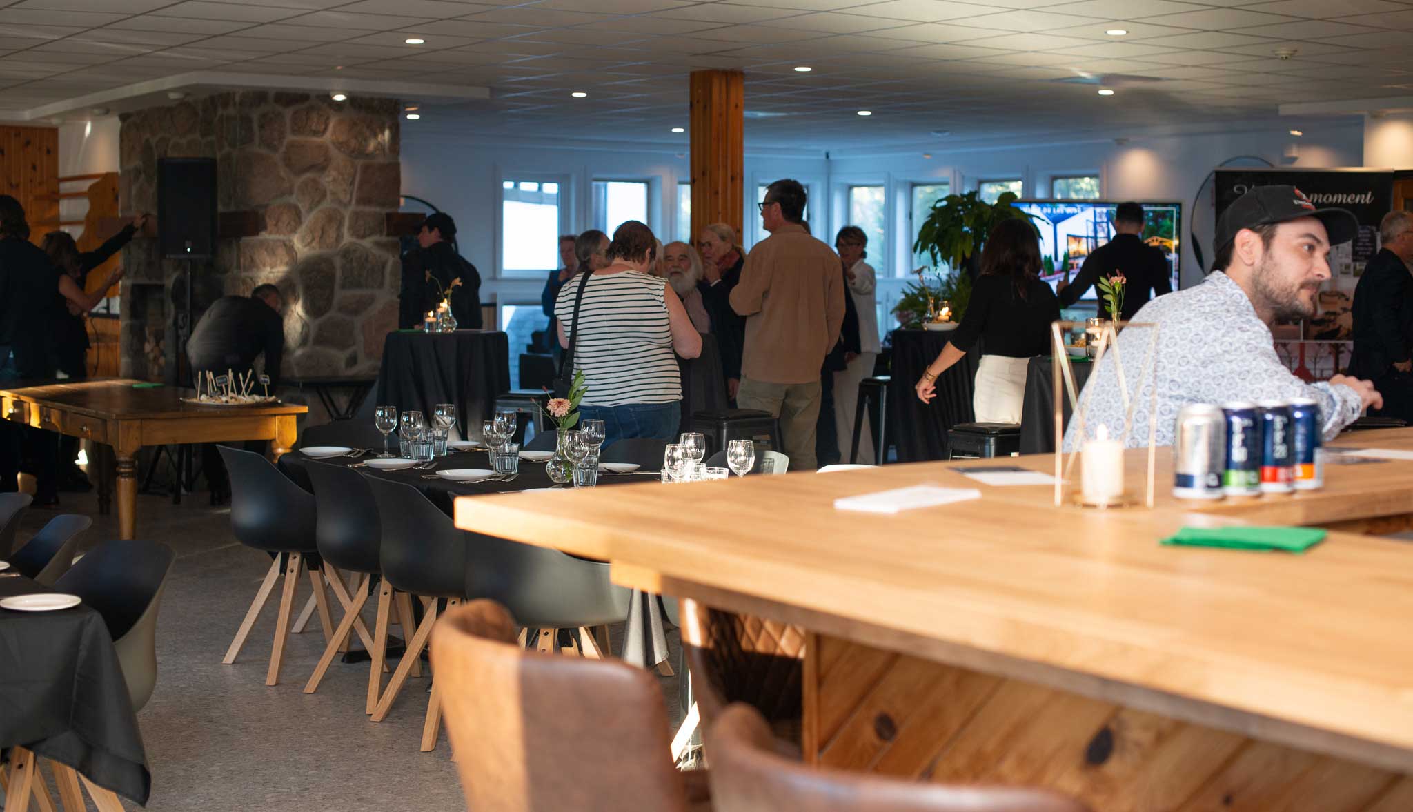 organisation evenement avec bar domaine du lac long lanaudiere