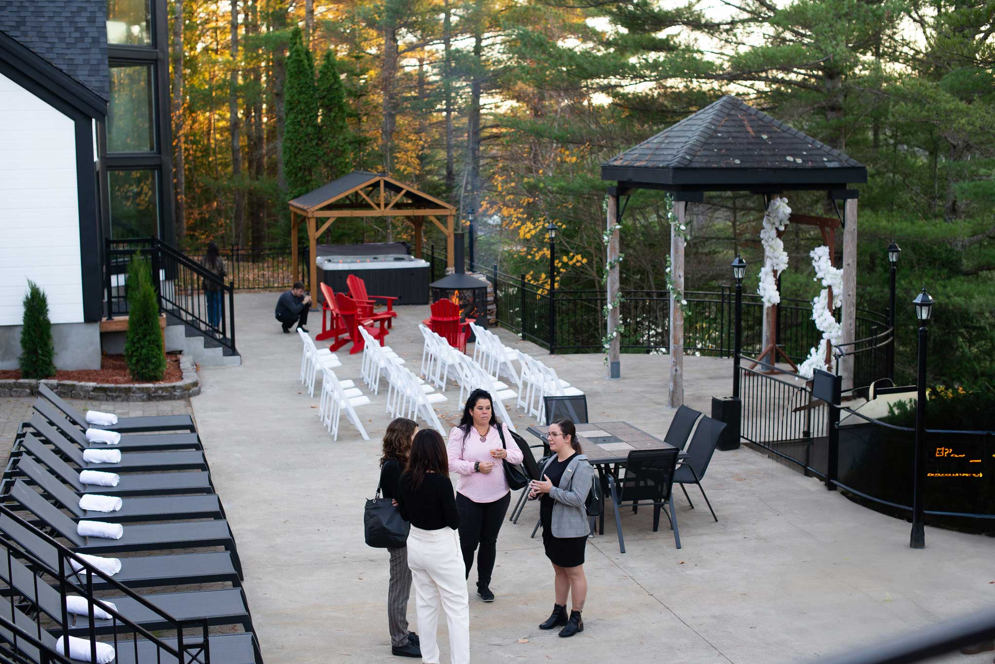 organisation mariage ceremonie exterieure domaine du lac long lanaudiere