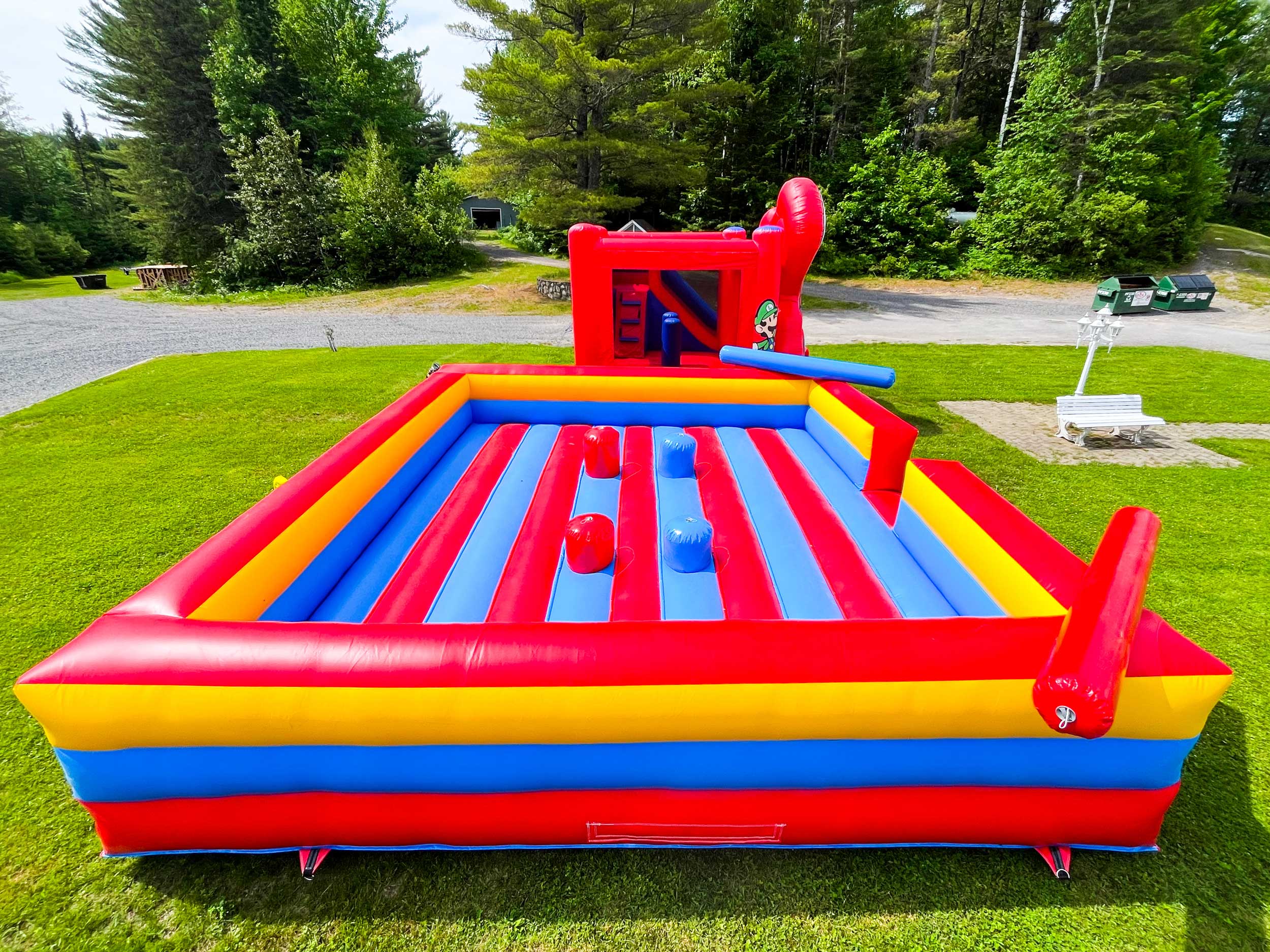 activite enfants jeux gonflables domaine du lac long st-alphonse-rodriguez lanaudiere
