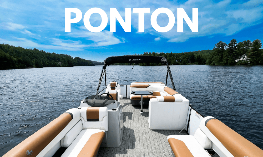 ponton a louer lac long lanaudiere