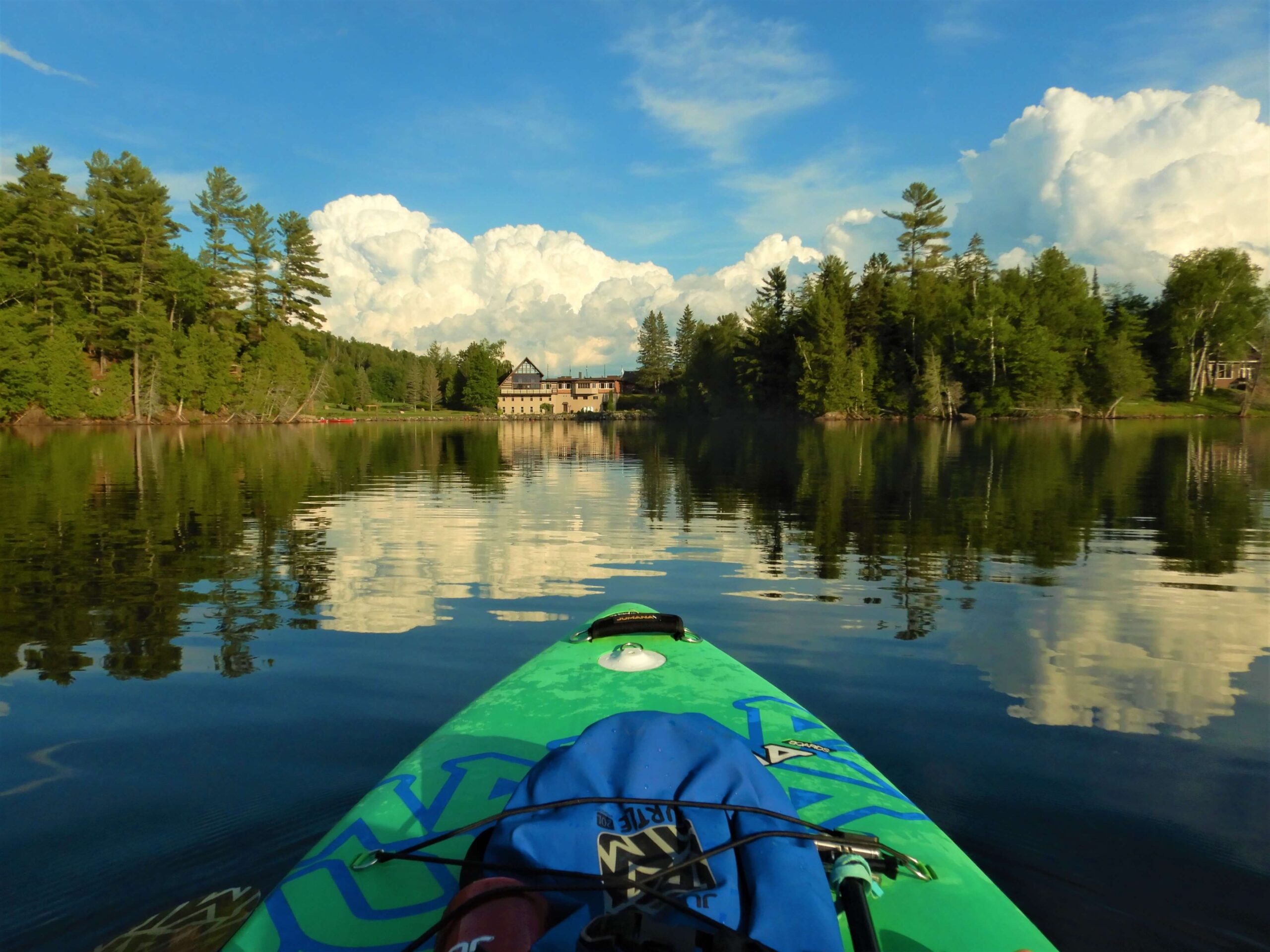 kayak lac long st-alphonse-rodriguez lanaudiere