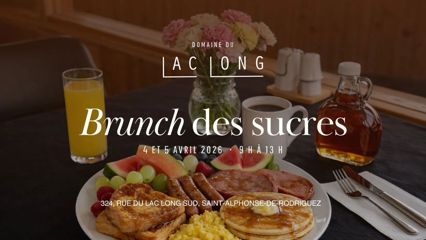 Promotion du Domaine du Lac Long